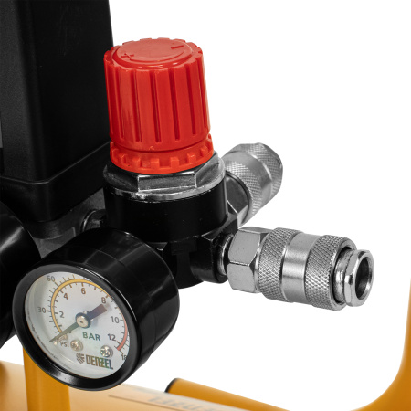 Компрессор воздушный, прямой привод DC1500/50, 1.5 кВт, 50 литров, 220 л/мин Denzel