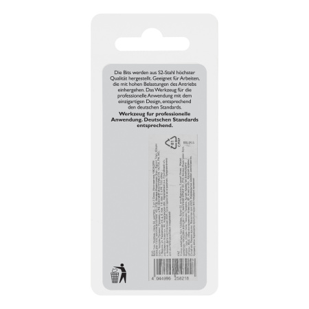 Бита Torx 10х50мм, сталь S2, шестигр., 2 шт. Gross