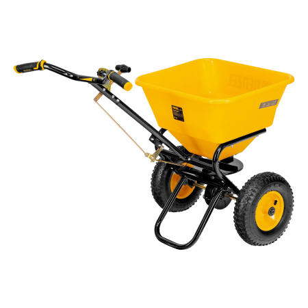 Механическая сеялка на колесах, 45 л Denzel цена