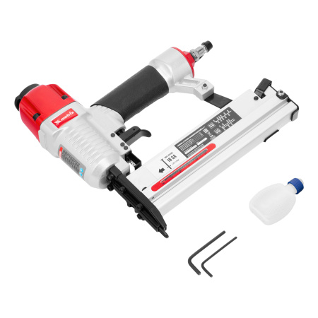 Нейлер-степлер пневматический 2 в 1, с регулировкой глубины забивания, гвозди 18GA, скобы 18GA Matrix цена