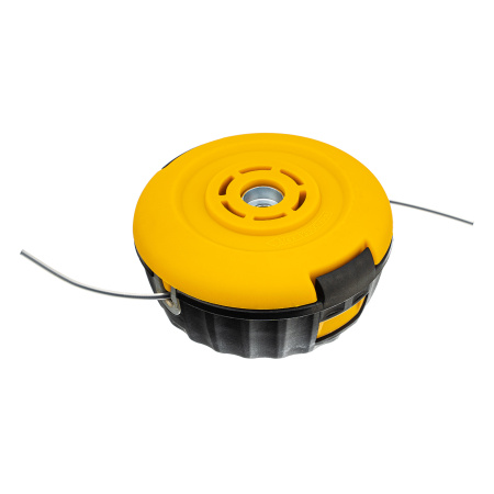 Катушка универсальная триммерная, гайка М10 х 1.25, гайка М8, винт М8-М10, левая резьба, шаг 1.25 мм Denzel цена