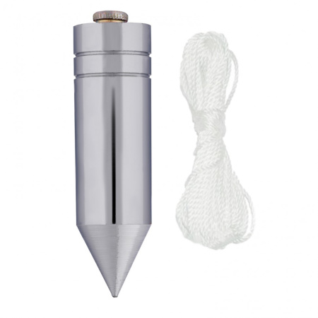 Отвес цилиндрический, 250 г, шнур 5 м Matrix цена