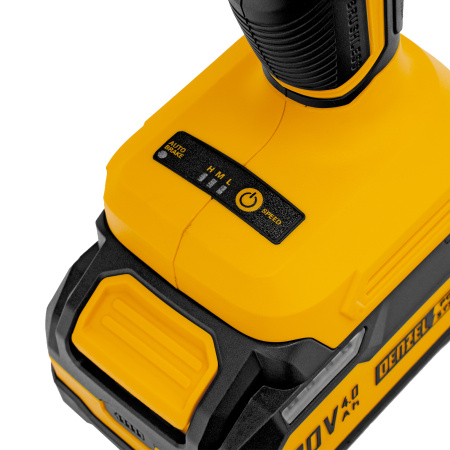 Гайковерт ударный аккумуляторный бесщет. CIWH-BL-20-1000, Li-Ion, 20 В// Denzel