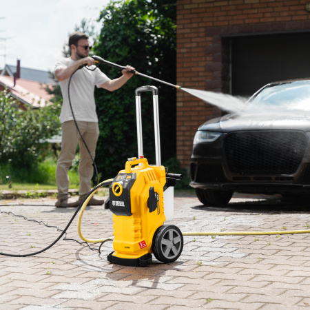 Моечная машина высокого давления K 50 Power, 2100 Вт, 150 бар, 600 л/ч, асинх. двиг.// Denzel