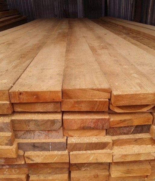 Доска обрезная лиственница 25х150х6000