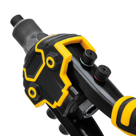 Заклепочник двуручный, заклепки 2,4-3,2-4,0-4,8-6,4 мм Denzel цена