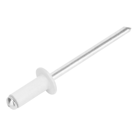 Заклепки 4.0 х 10 мм RAL 9003, сигнально-белые, 50 шт Matrix цена