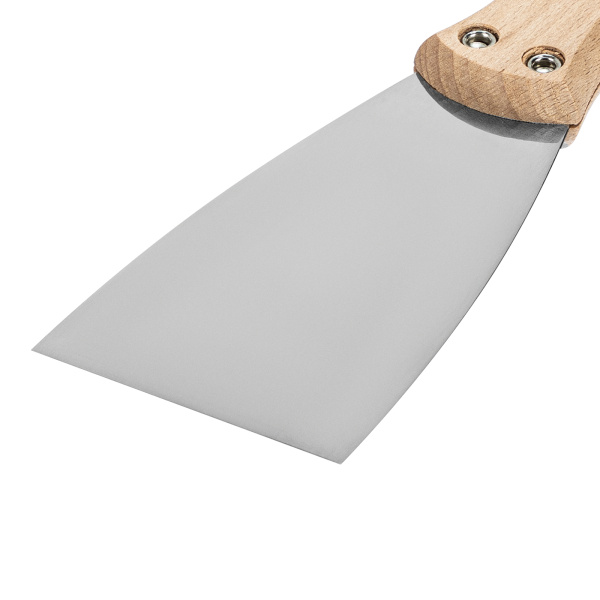 Шпательная лопатка из нержавеющей стали, 60 мм, буковая рукоятка, EFP Matrix цена