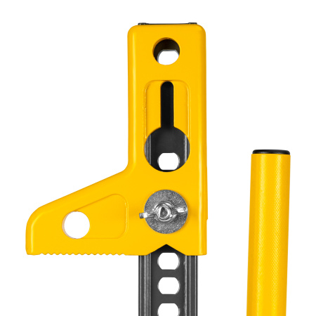 Домкрат реечный профессиональный, 3,5 т, 115-1340 мм, High Jack Denzel цена