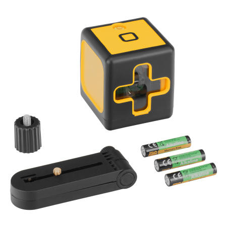 Лазерный уровень DQB, 30 м, зеленый луч, батарейки, сумка Denzel цена