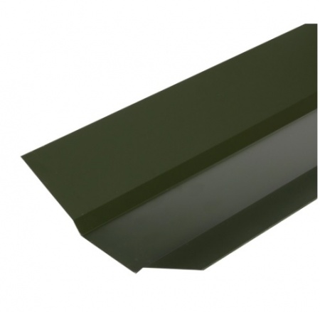 Ендова внешняя с полиэстеровым покрытием 2 м цвет зелёный