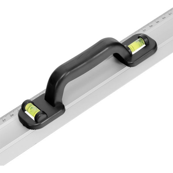 Линейка-уровень, 1200 мм, металлическая, пластмассовая ручка 2 глазка Matrix цена