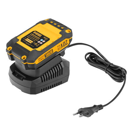 Портативная аккумуляторная газонокосилка CLM-22, Li-ion, 20В, 220 мм // Denzel цена