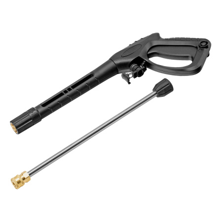 Моечная машина высокого давления R-210iD, 2600 Вт, 210 бар, 8.0 л/мин, асинхронный двигатель, барабан Denzel