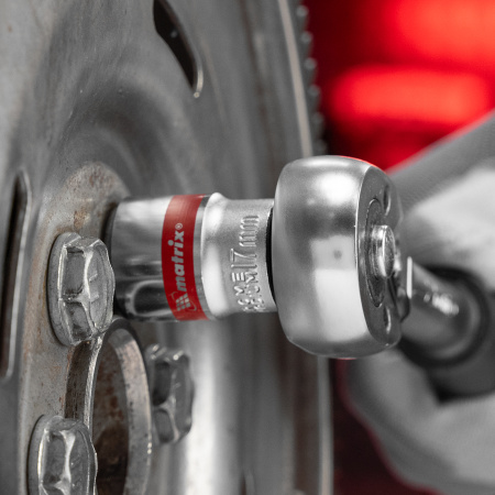 Набор универсальных торцевых головок 3/8", Spline, CrV, 8-19мм, 10 штук Matrix