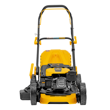 Газонокосилка бензиновая GLD-460-K, 150 см3, 46 см, 50 л// Denzel цена