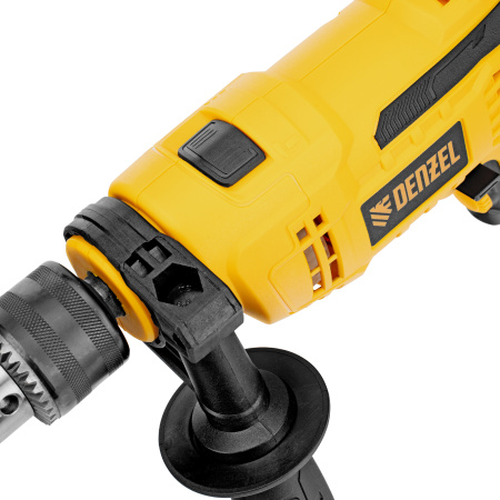 Дрель ударная IDD-750, 750 Вт, 0-3000 об/мин, 48000 уд/мин Denzel