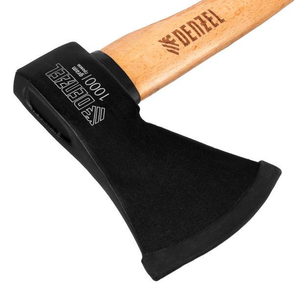 Топор, 1000 г, кованый, буковое топорище Denzel цена