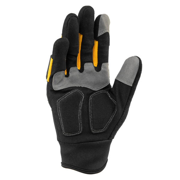 Перчатки универсальные, усиленные, с защитными накладками, размер 9 Denzel