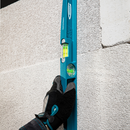 Уровень литой, 600 мм, 2 глазка Gross цена