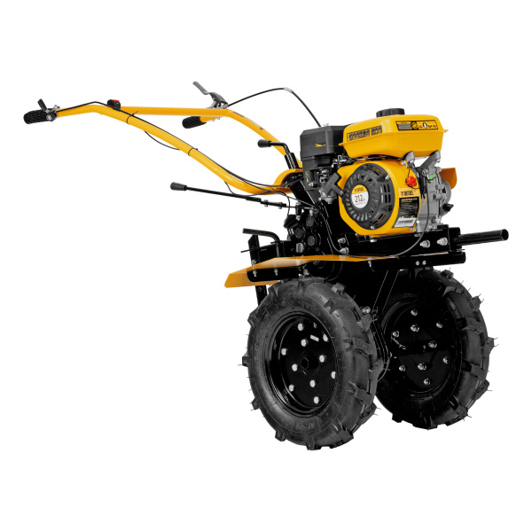 Мотоблок DPT-370S, 7 л.с., ремен.сцеп, фрез 3х4, ШОМ, передачи 3В/1Н Denzel