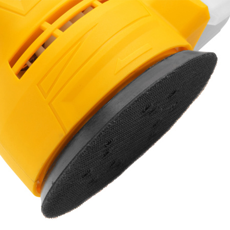 Машина шлифовальная эксцентриковая OS-125, 450 Вт, 6000-12000 об/мин Denzel цена