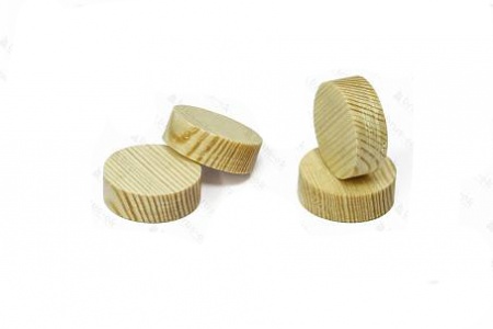 Пробка деревянная Сосна d-20 мм. 10 шт/упак.