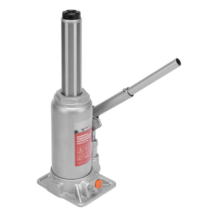 Домкрат гидравлический бутылочный, 5 т, h подъема 197-382 мм, в пластиковом кейсе Matrix цена