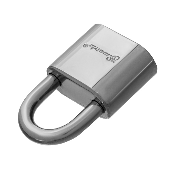 Замок навесной, хромированное покрытие 40 мм Matrix цена