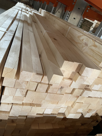 Брусок 40х40х3000 сухой строганный