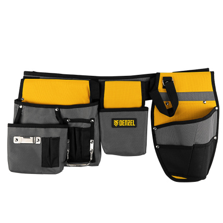 Пояс монтажника, сумки поясные, кобура для шуруповерта Denzel цена