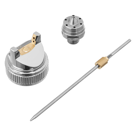 Комплект для краскораспылителя 57319 : сопло 2 мм, игла, форсунка Matrix цена