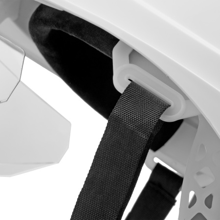 Каска защитная ударопр.«Форвард» (К-05)ABS/PC,комплект со встроен.очк.ОЧК-05 Форвард,белая Denzel цена