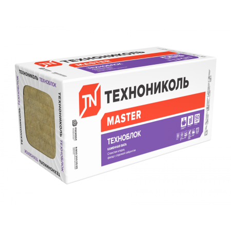 Утеплитель Технониколь Техноблок Стандарт 1200х600х50 мм 5.76м2 8шт