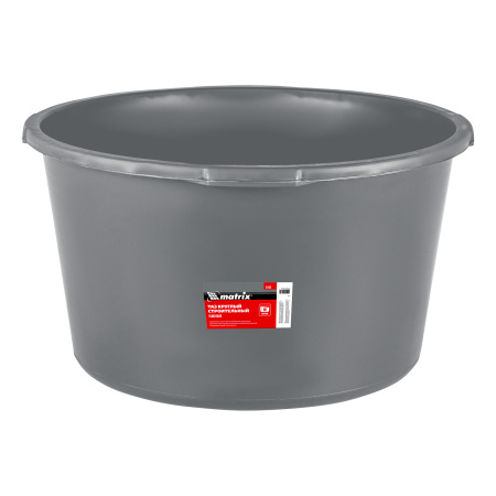 Таз круглый строительный усиленный, 90 л Matrix цена