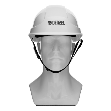 Каска защитная ударопрочная, ABS/PC, плавная регулировка, модель «Форвард» (К-05)белая Denzel цена