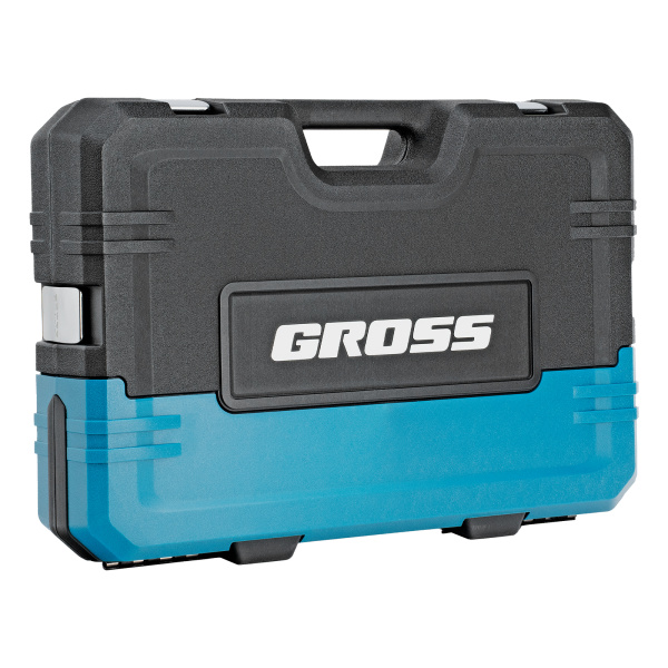 Набор инструментов, 1/4", 1/2", CrV, 120 зубьев, 101 предмет Gross