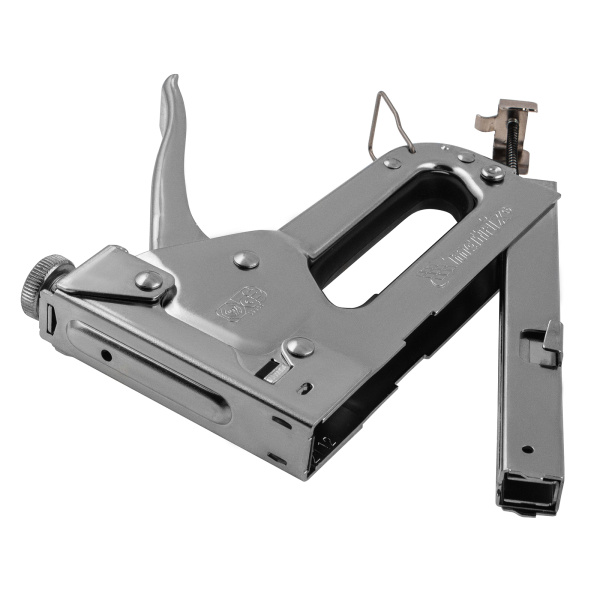 Степлер мебельный регулируемый, тип скобы 53, 4-14 мм Matrix цена