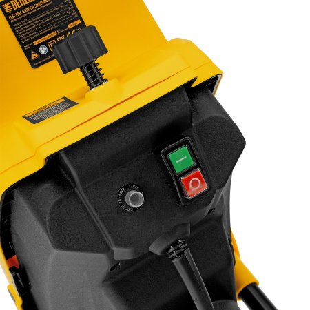 Измельчитель садовый электрический ETS-2600, 2600 Вт, 45 мм Denzel цена