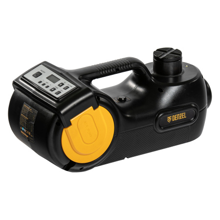 Домкрат электрогидравлический «3 в 1» (1,5 т), 12В, с гайковертом электрическим, в наборе  Denzel цена