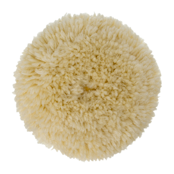 Насадка полировальная "под липучку", 125 мм, плетеная шерстяная нить Matrix