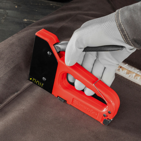 Степлер мебельный 4-функциональный пластиковый, тип скобы: 53, 28, 300, 500, 6-14 мм Matrix цена