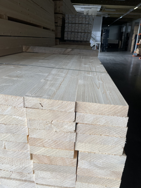 Доска сухая строганная 30х100х6000