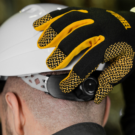 Каска защитная ударопр.«Форвард» (К-05)ABS/PC,комплект со встроен.очк.ОЧК-05 Форвард,белая Denzel цена