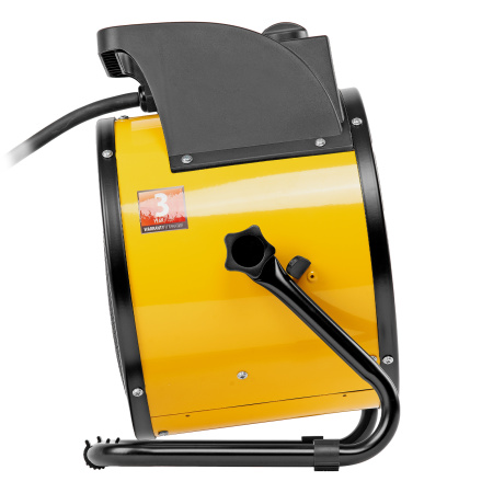 Тепловая пушка, керамический нагреватель (тепловентилятор) DHC 5-400, 230 В, 0.04/3/5 кВт Denzel