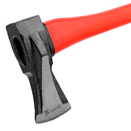 Топор-колун с клиновидным полотном 2000 г, фибергласовое обрезиненное топорище 880 мм Matrix цена