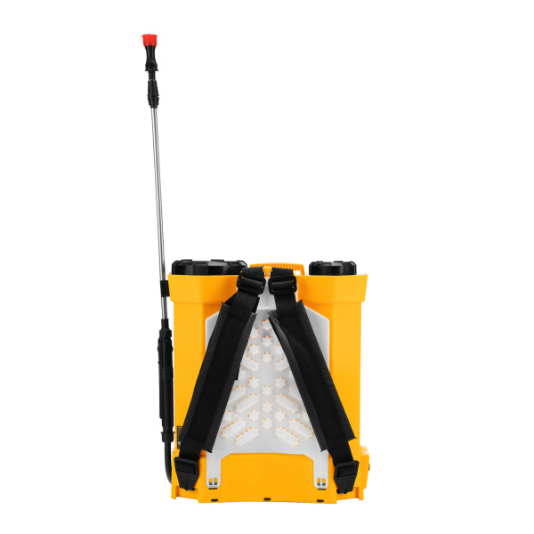 Опрыскиватель ранцевый аккумуляторный D-12LA, 12 л, 12 В, 8 Ач Denzel цена