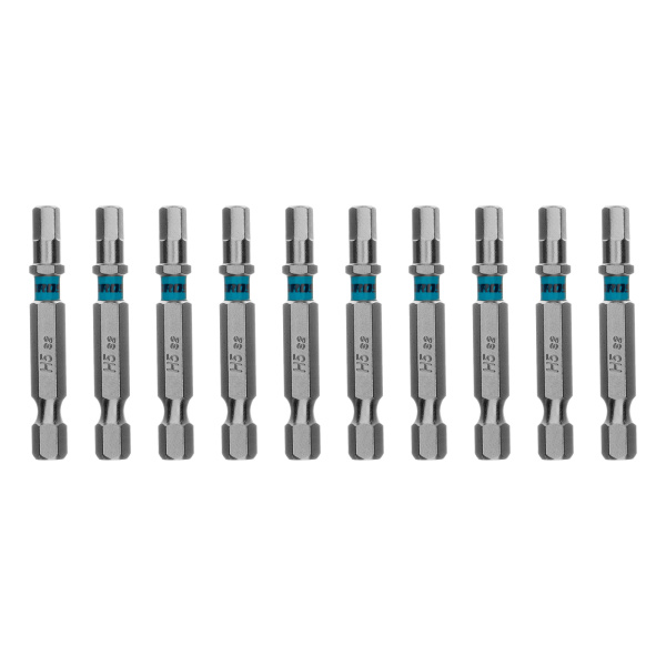 Бита HEX 5х50мм, сталь S2, шестигр., 10 шт. Gross