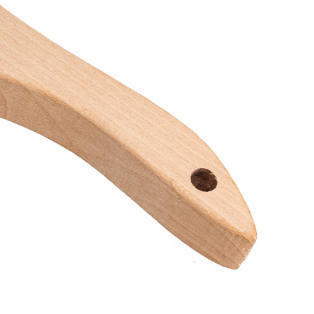 Щетка зачистная 4-х рядная, прямая проволока из нержавеющей стали с деревянной ручкой, EFP// Denzel