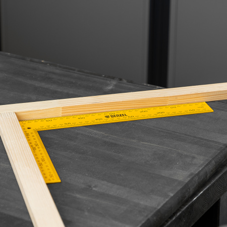 Угольник стальной, 200 х 300 мм Denzel цена